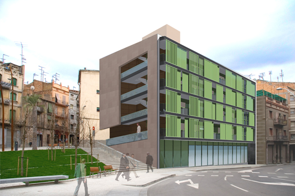 12 Habitatges Socials a Manresa (Barcelona)